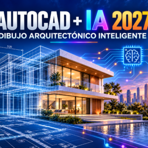 DIBUJO ARQUITECTÓNICO AUTOCAD 2027 + IA